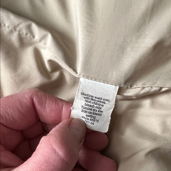 J. Crew Black and Tan Puffer Jacket size medium - Picture 12 of 12